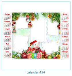 calendar photo frame 134