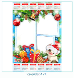 calendar photo frame 172