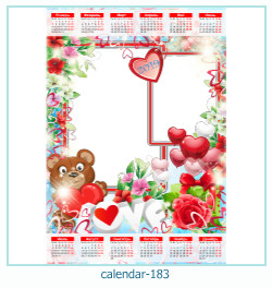 calendar photo frame 183