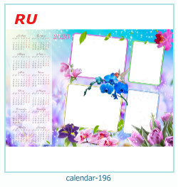 calendario cornice 196