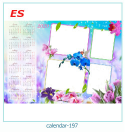 calendario cornice 197
