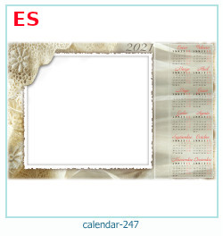 calendar photo frame 247