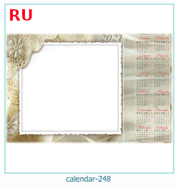 marco de fotos de calendario 248
