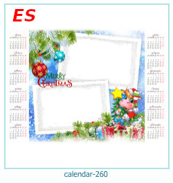 calendar photo frame 260