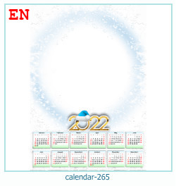 marco de fotos de calendario 265