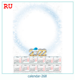 marco de fotos de calendario 268