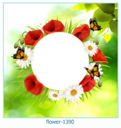 flower Photo frame 1390