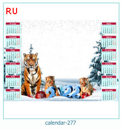 calendar photo frame 277