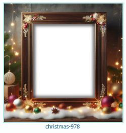 Christmas photo frame 978