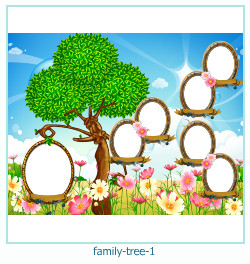 Collage Family Tree Family Tree With Photo Frames