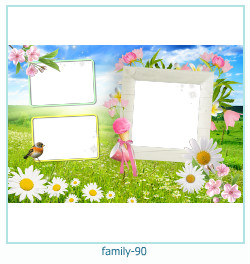 90 Photo frame família