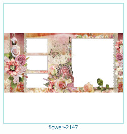 virág képkeret 2147