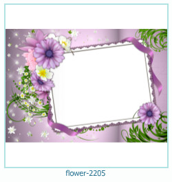 flower photo frame 2205