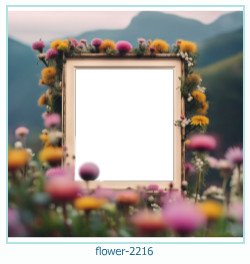 flower photo frame 2216