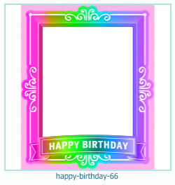 happy birthday frames 66